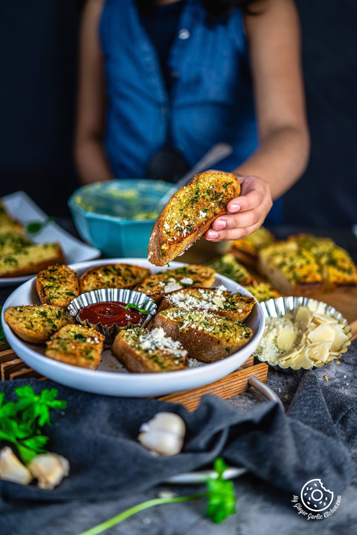 Garlic Bread - Homemade Garlic Bread