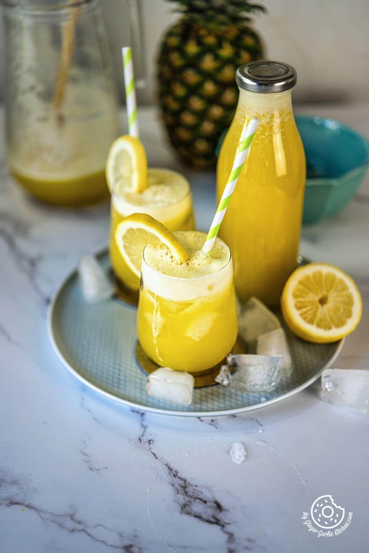 Homemade Pineapple Juice Recipe and It’s Benefits