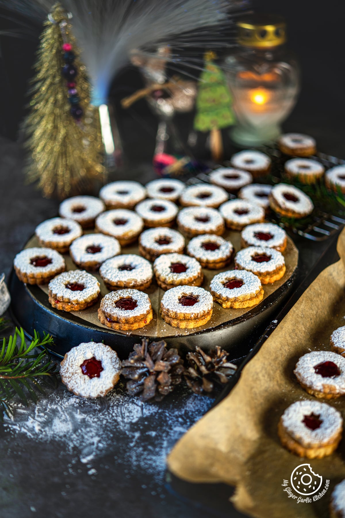 Image of Linzer Cookies