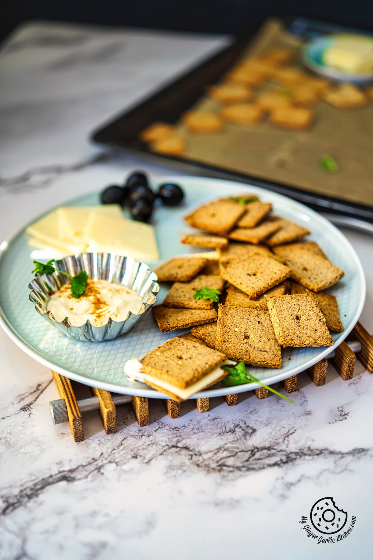 Almond Flour Crackers