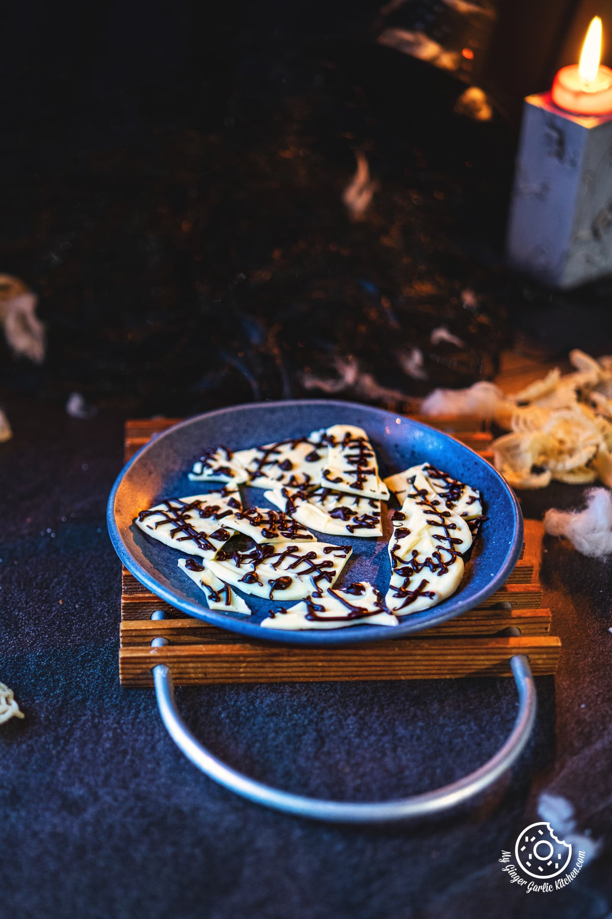 Skeleton Chocolate Bark