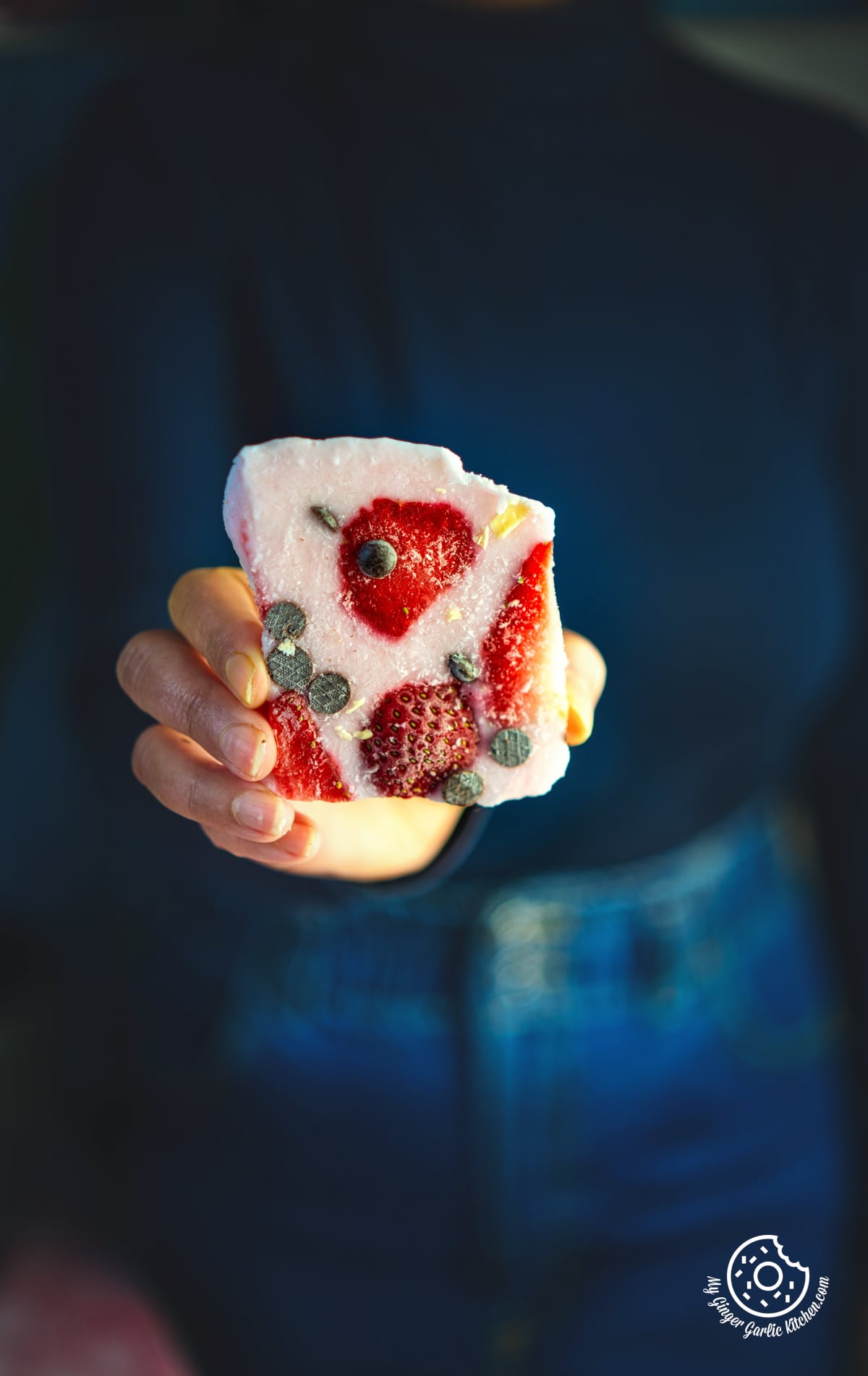 Strawberry Yogurt Bark