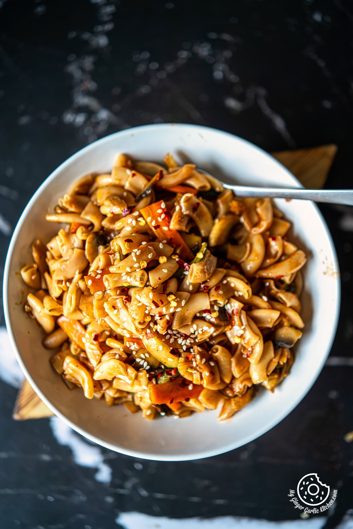 Chow-Mein Style Macaroni