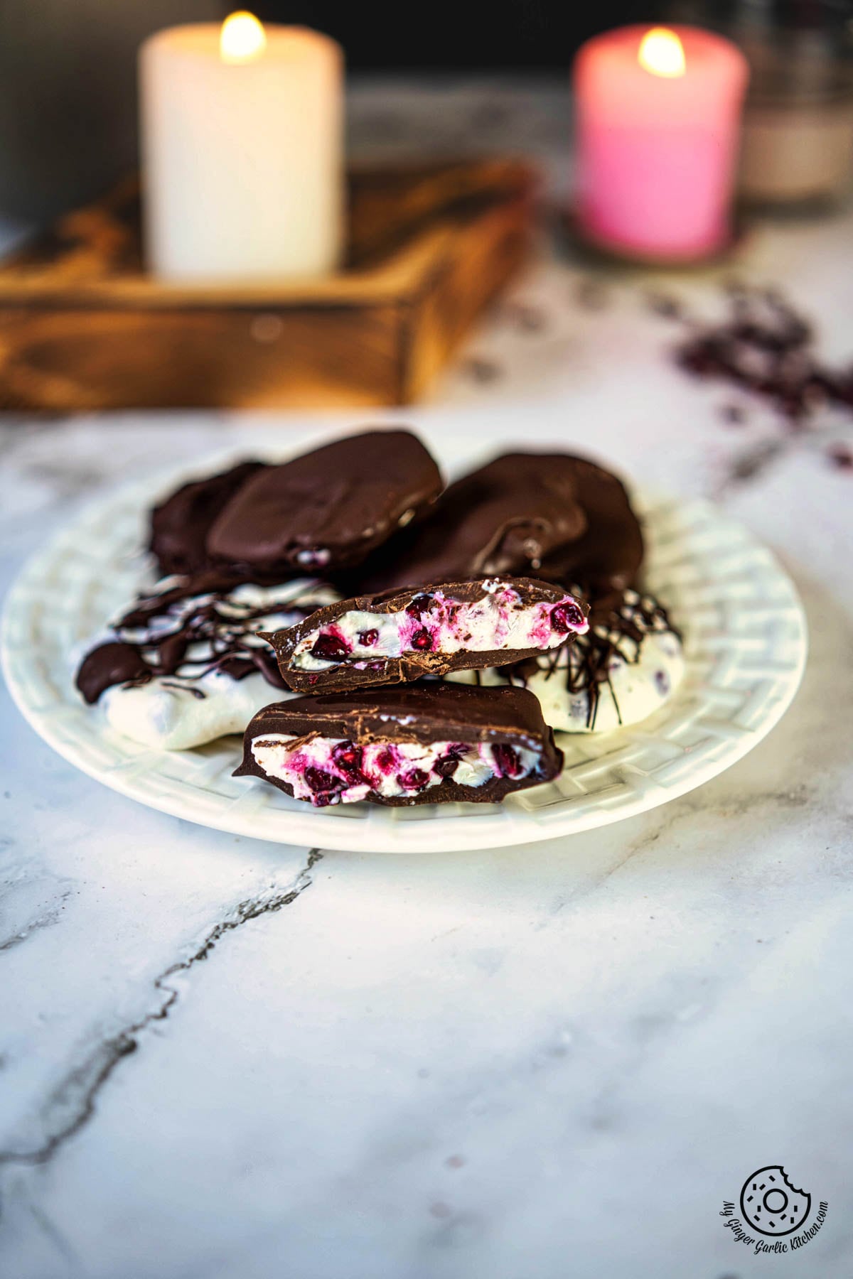 Image of Pomegranate Greek Yogurt Bites