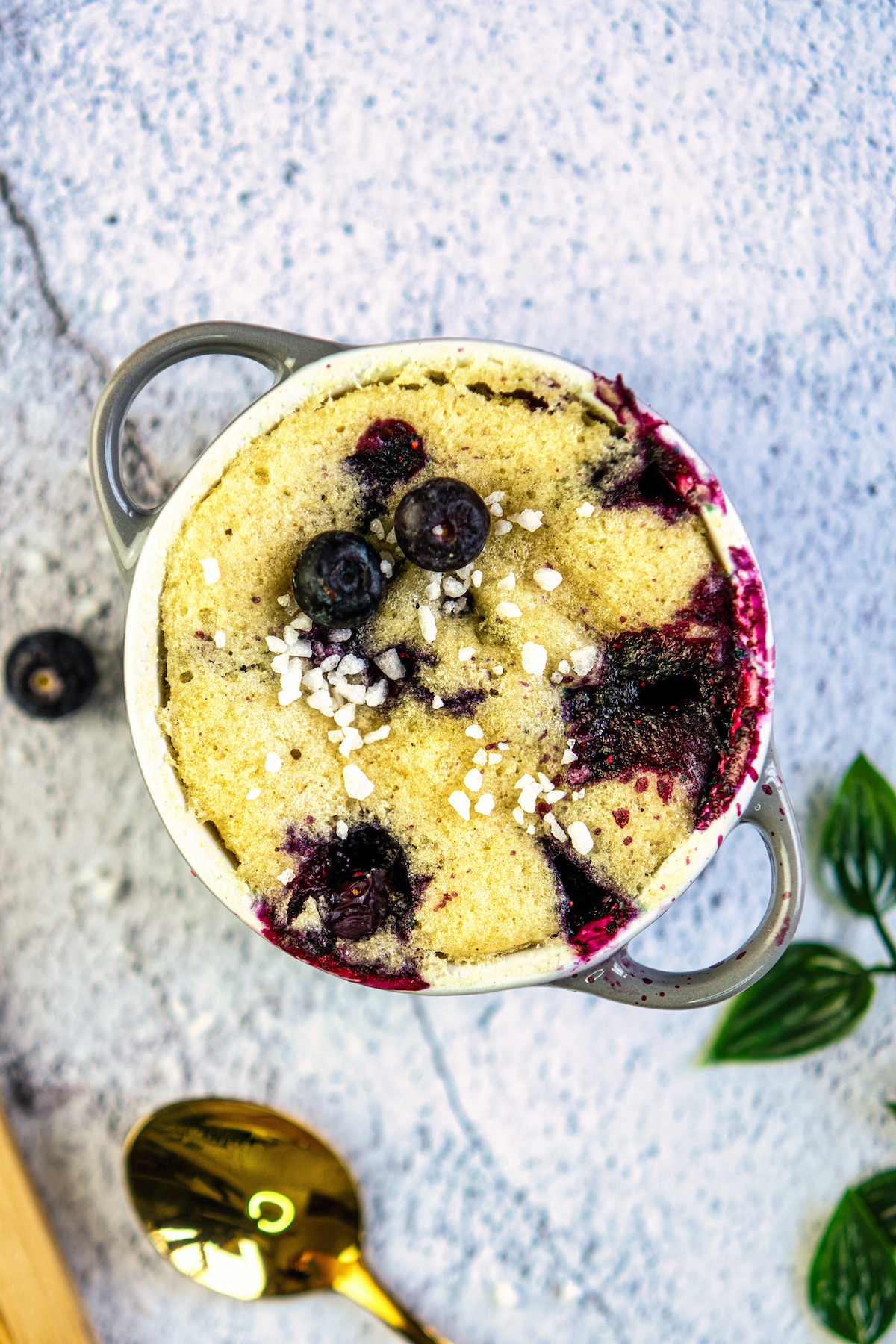 Blueberry Mug Cake