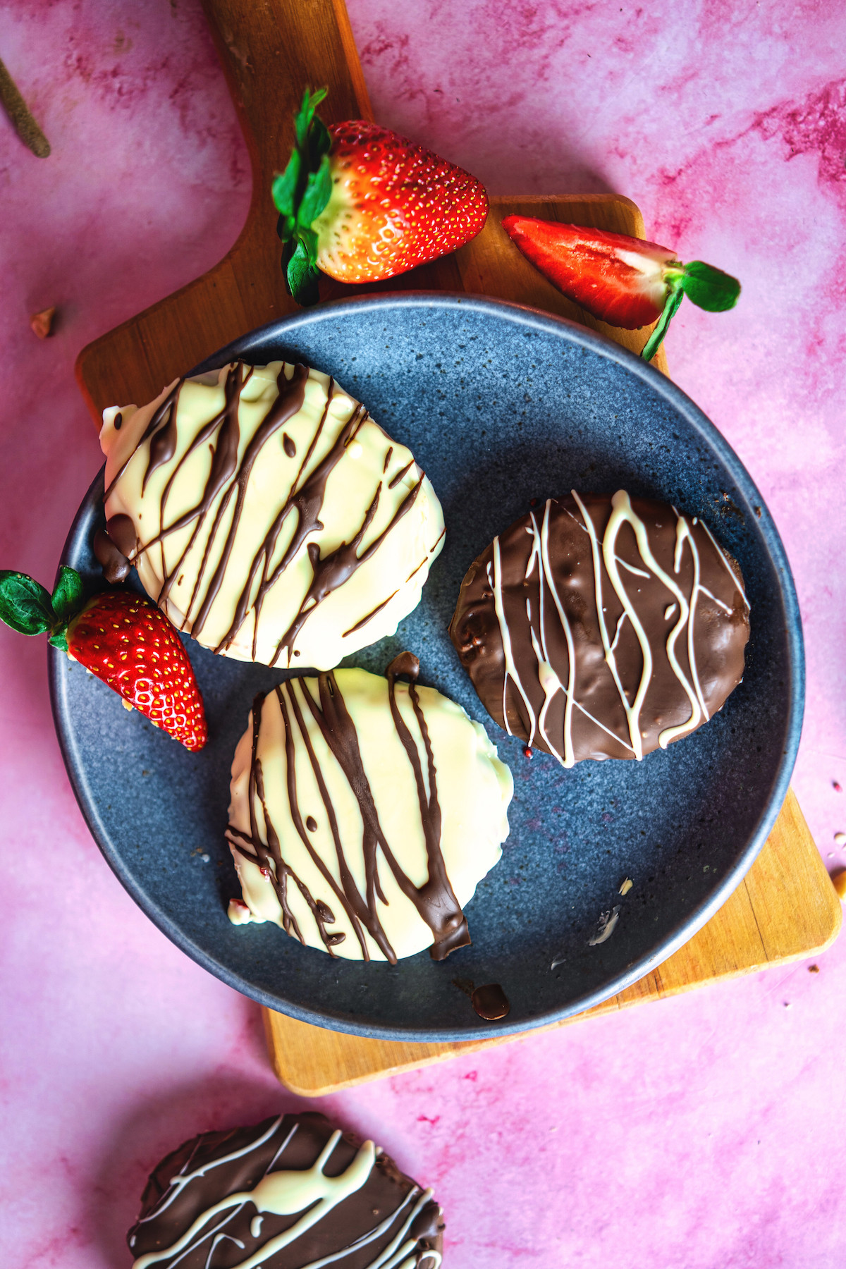 Chocolate Covered Raspberry Bites