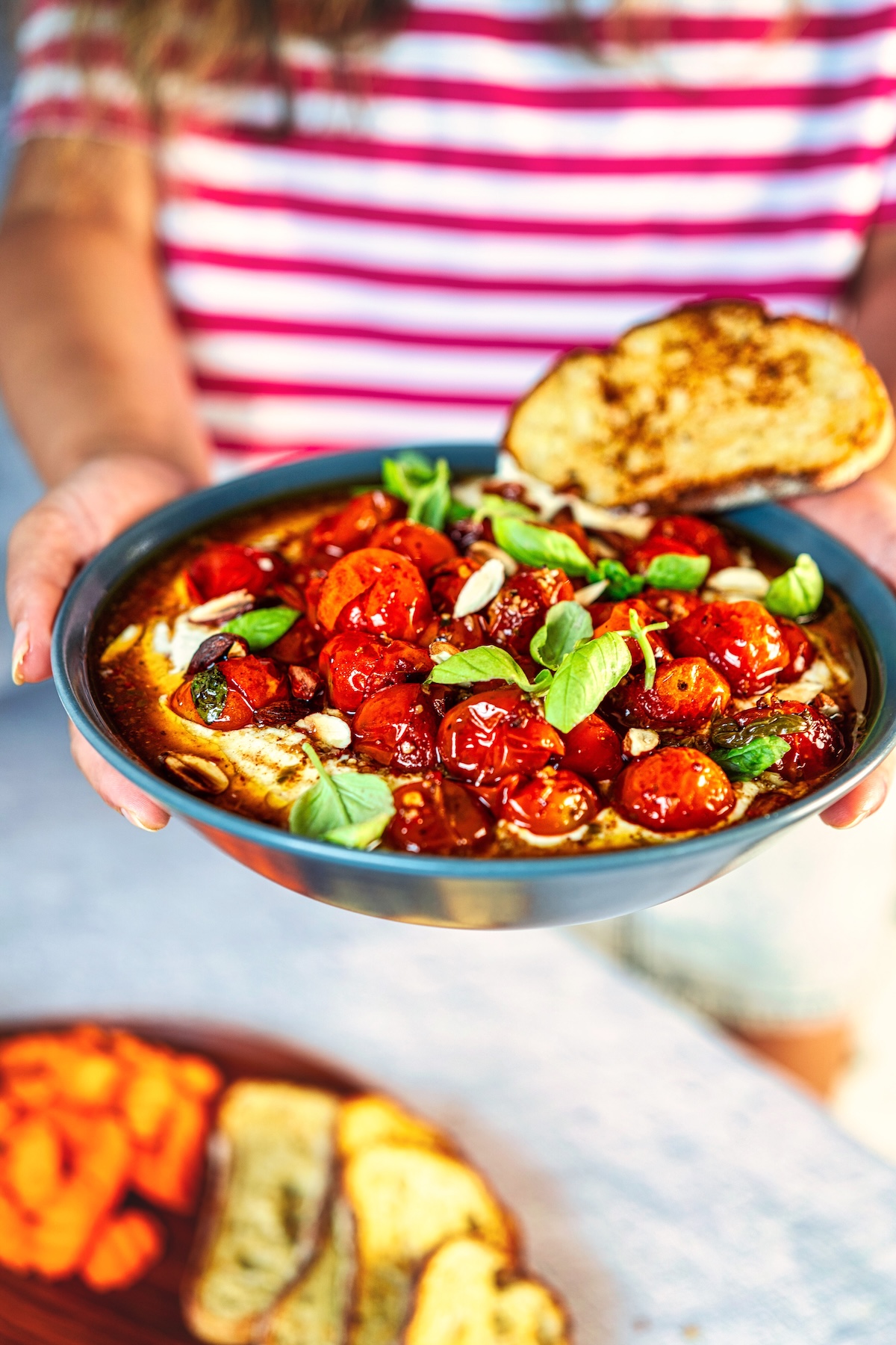 Whipped Feta Dip with Roasted Tomatoes