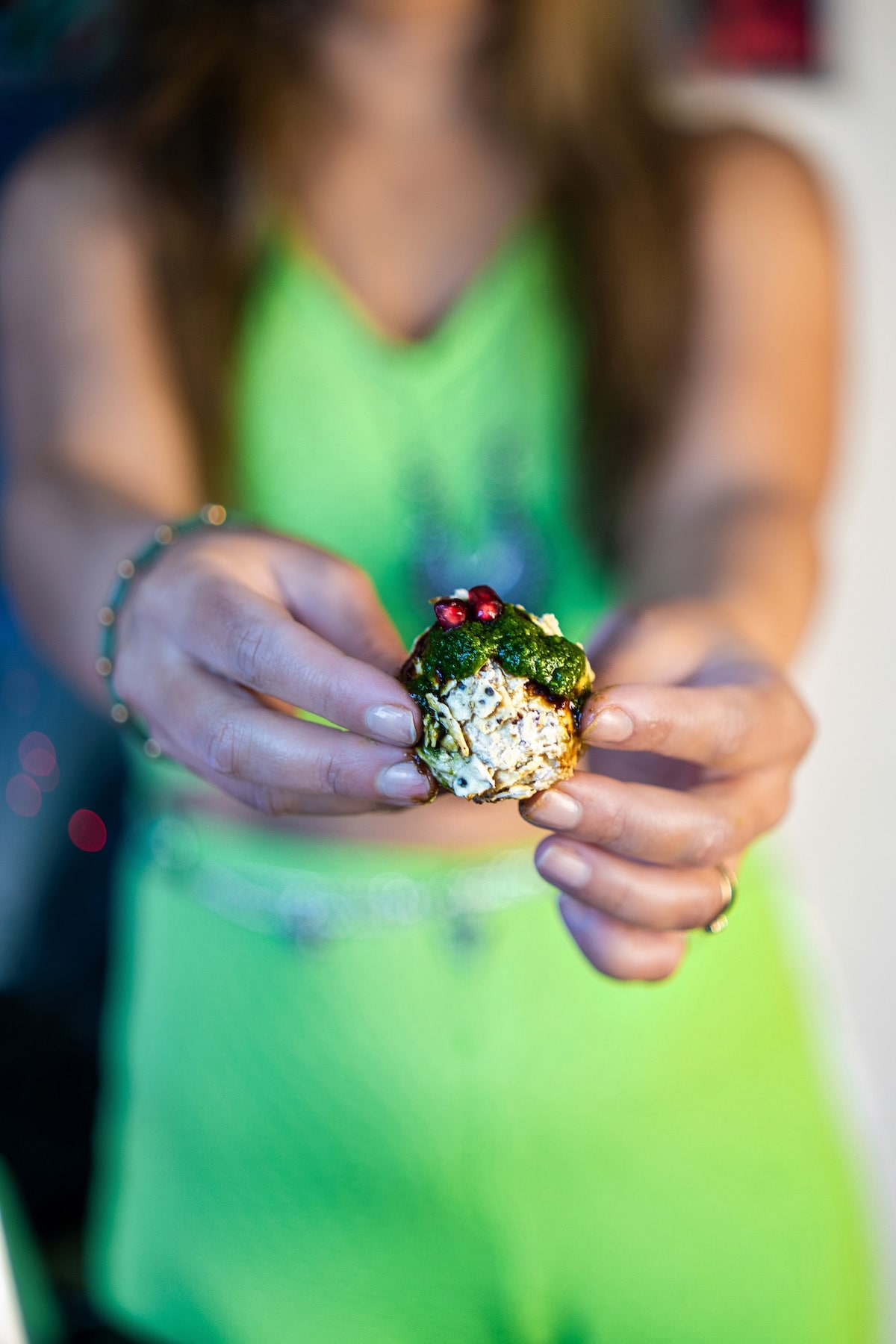 Image of Cream Cheese Corn Chaat Balls