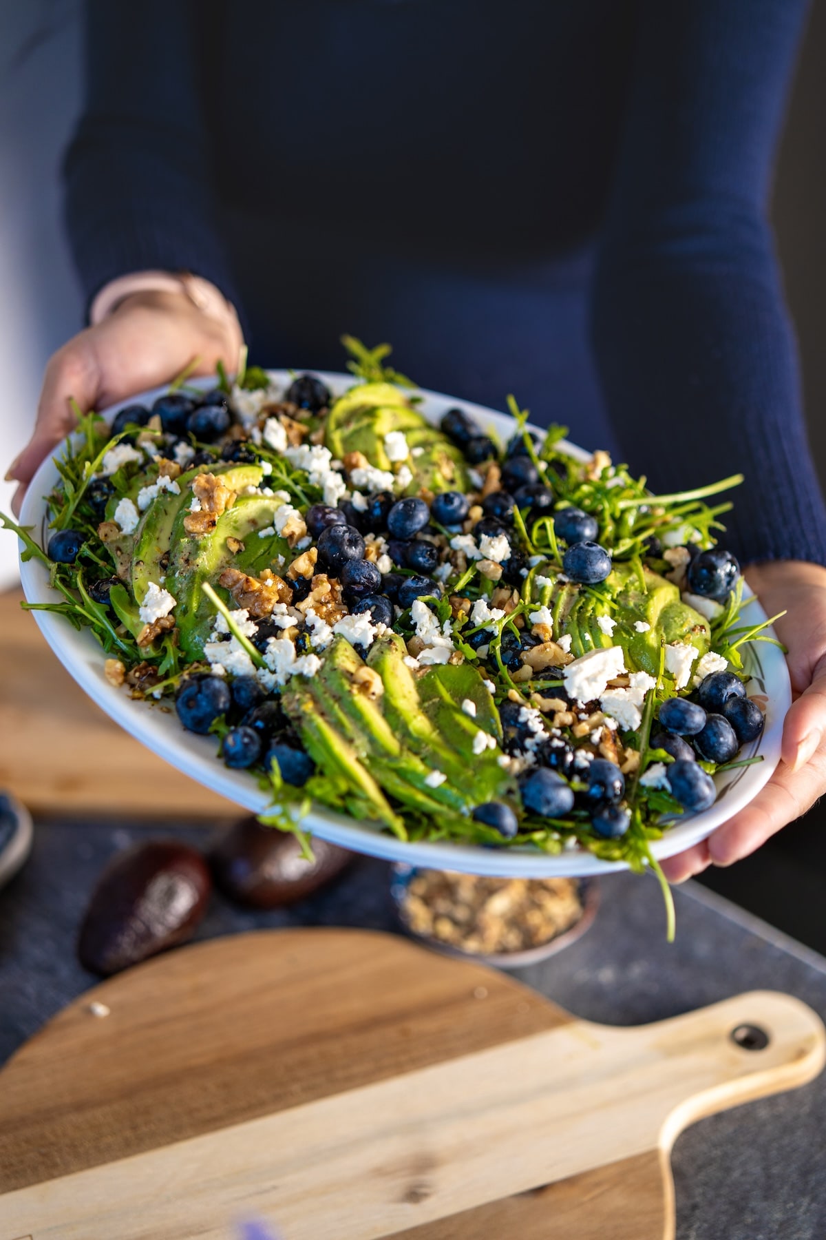 Blueberry Avocado Salad