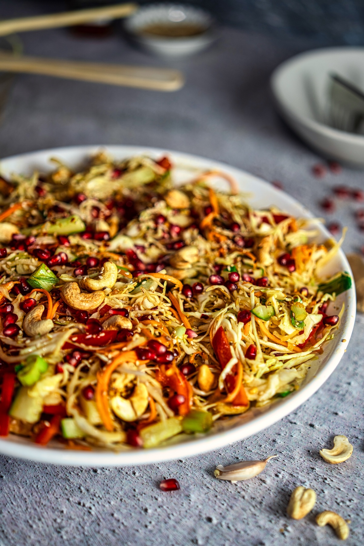 Image of Crunchy sesame lime cabbage salad