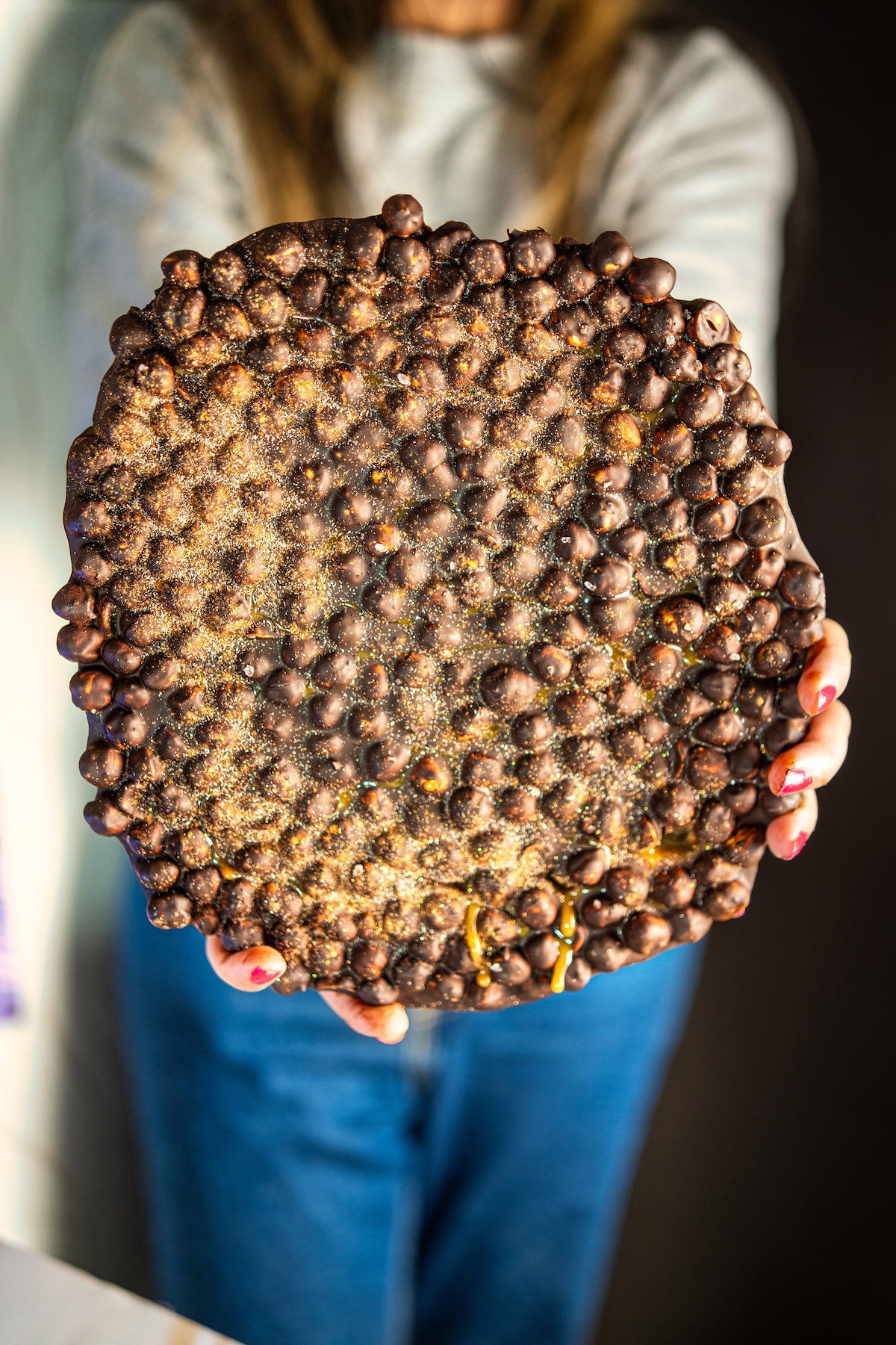 Image of Espresso Hazelnut Dark Chocolate Bark