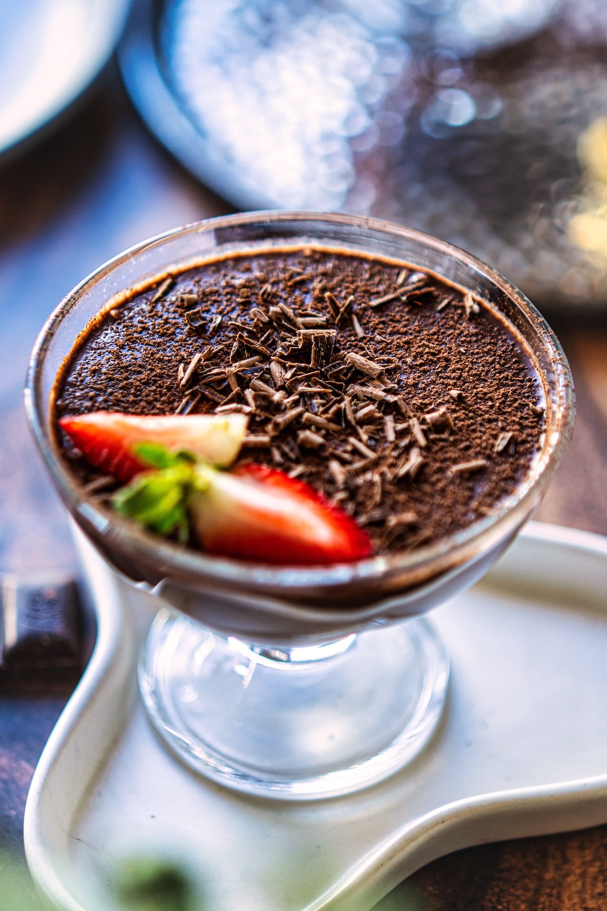 Silken Tofu Chocolate Pudding