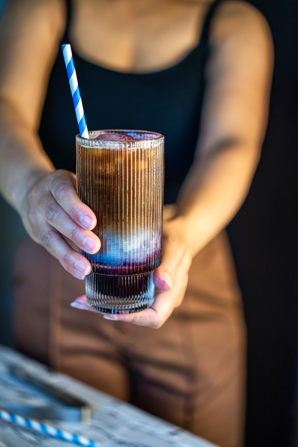 Image of Blueberry Iced Latte