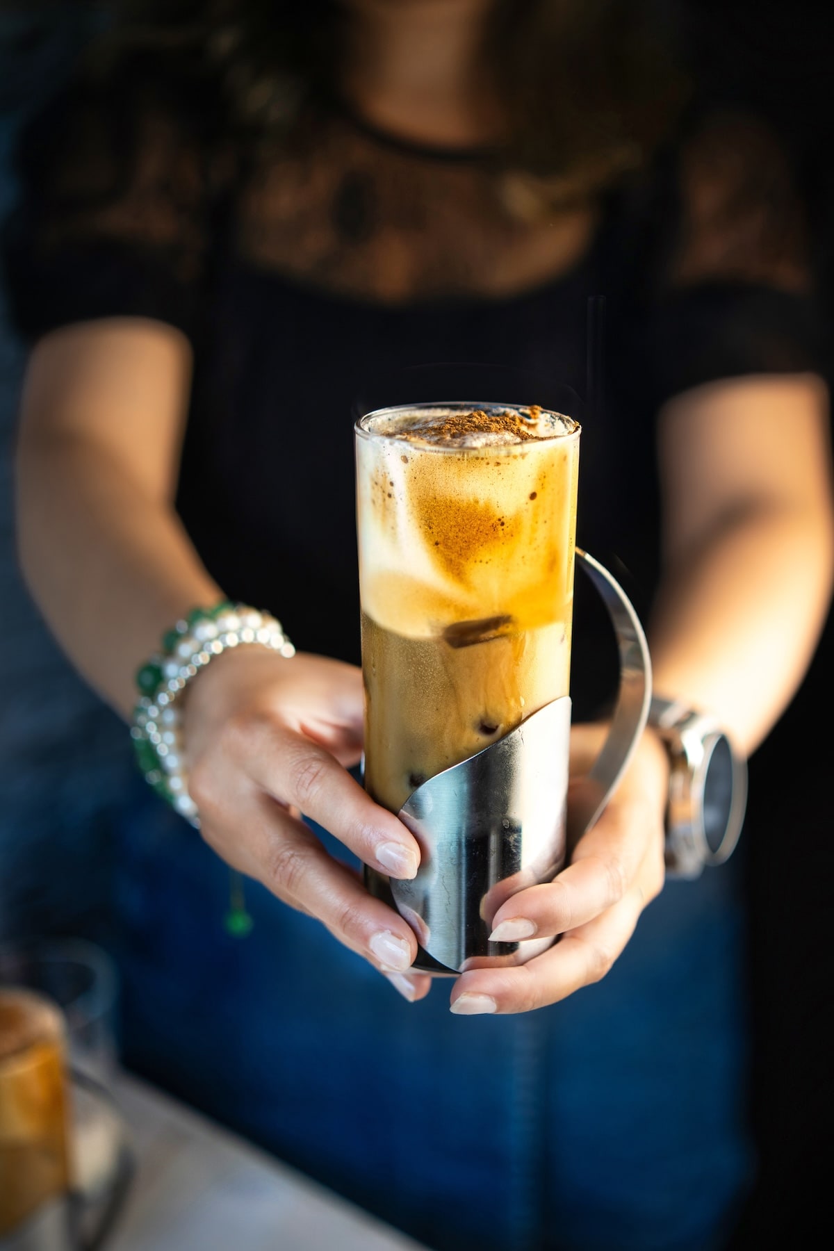 Honey Cinnamon Iced Coffee