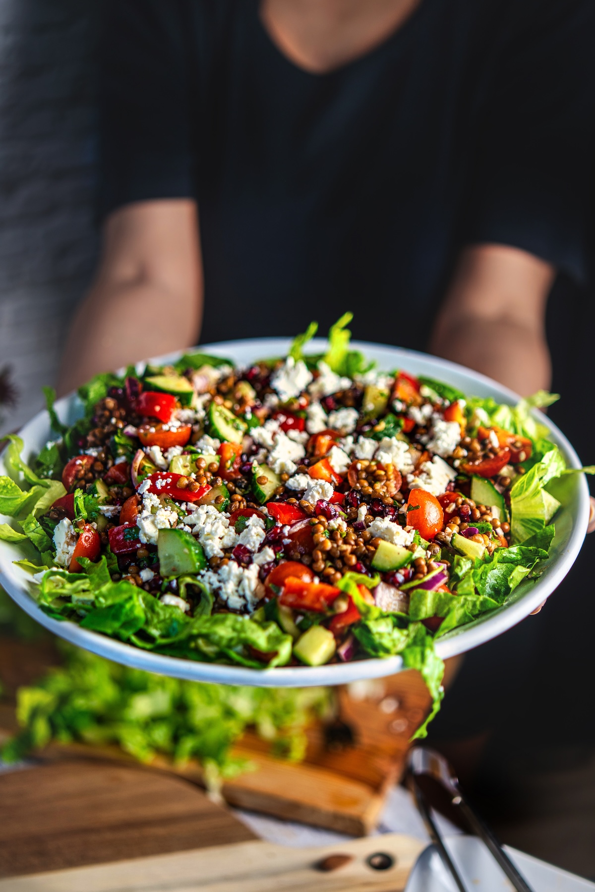 Mediterranean Lentil Salad