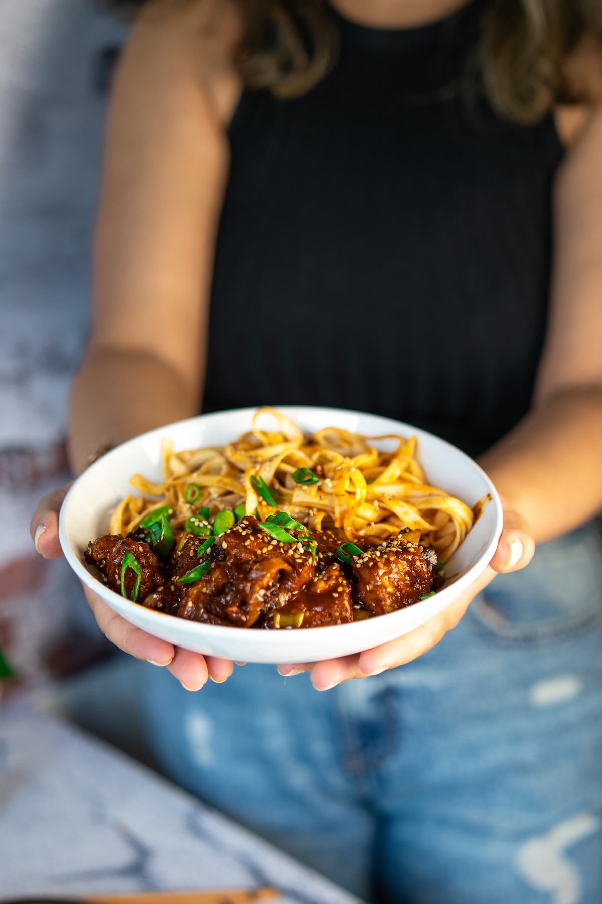 Crispy Gochujang Tofu (Air Fryer)